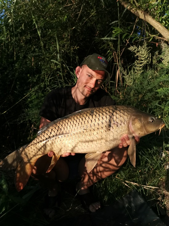 75cm, nevážen, boilies krill se švestkou, Kosičky, 28.6.2019