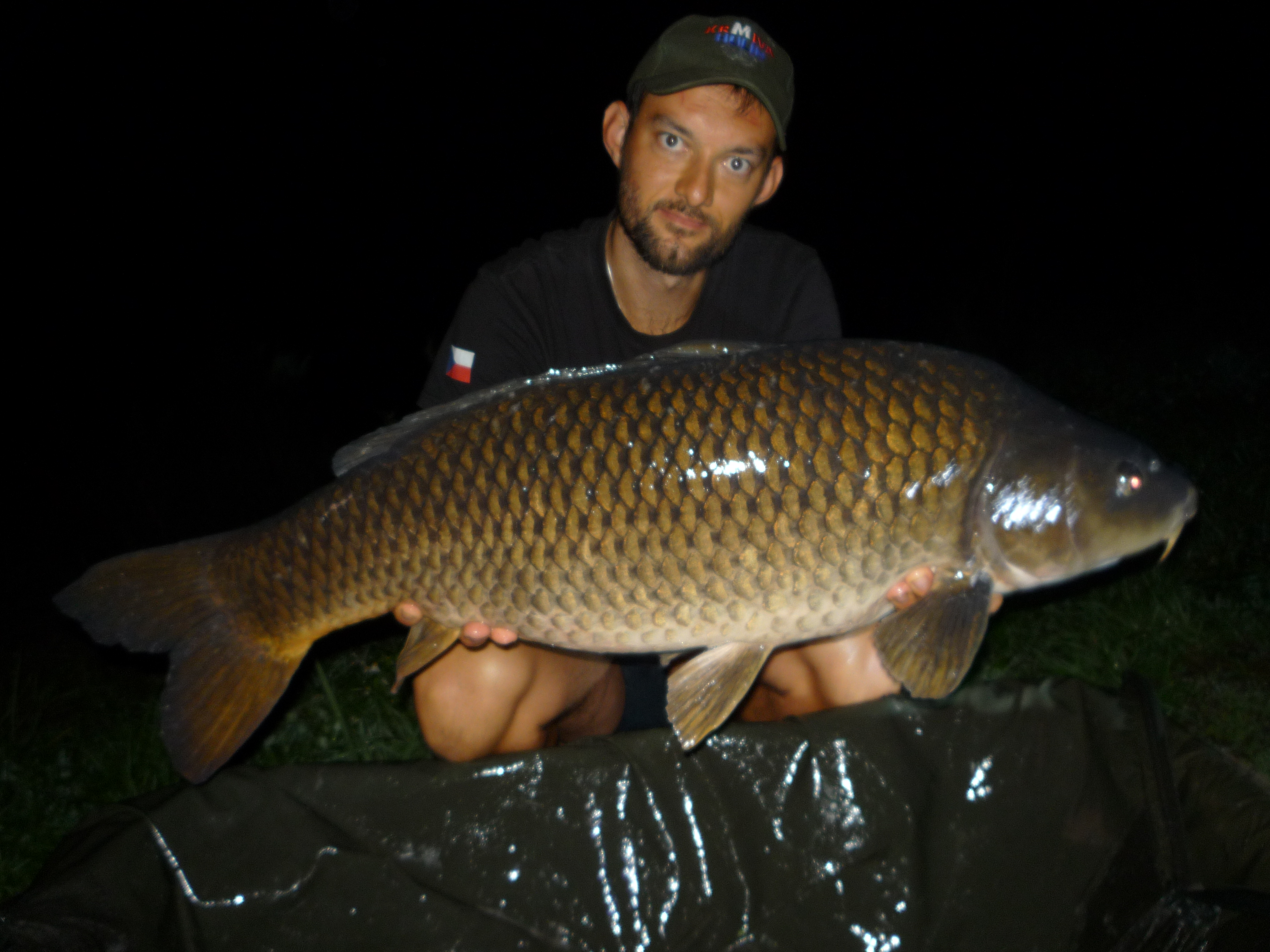 13kg, boilies pikantní jahoda, 27.8.2019